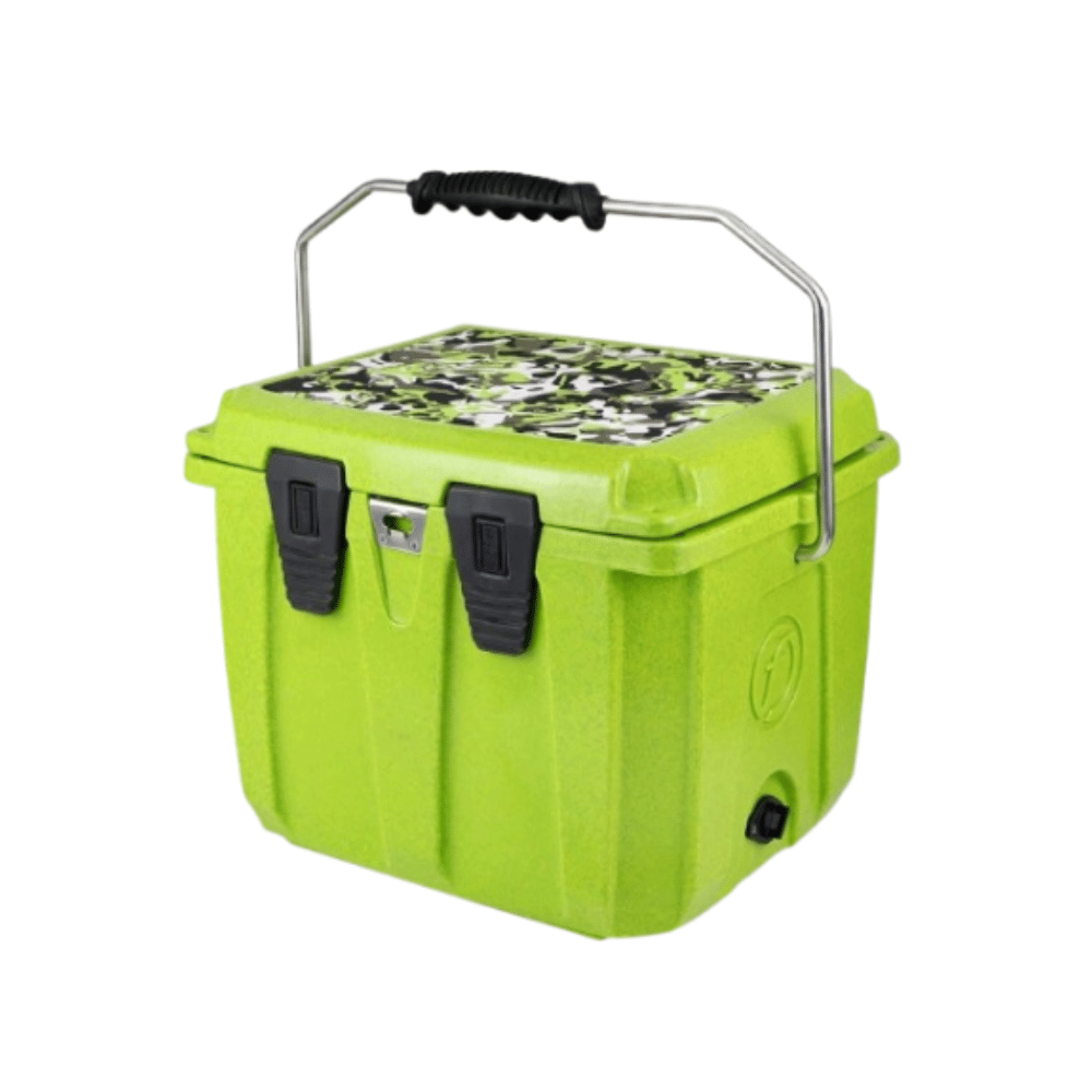 ถังน้ำแข็งเกรดพรีเมี่ยม FEELFREE ขนาด 25 ลิตร สี LIME CAMO